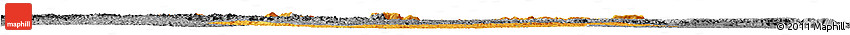 Political Horizon Map of Offoue-Onoye (Iboundji), desaturated