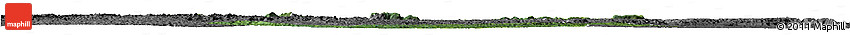 Satellite Horizon Map of Offoue-Onoye (Iboundji), desaturated