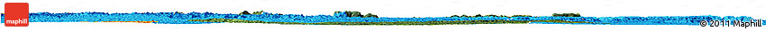 Satellite Horizon Map of Offoue-Onoye (Iboundji), political outside