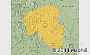Savanna Style Map of Offoue-Onoye (Iboundji)