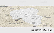 Classic Style Panoramic Map of Offoue-Onoye (Iboundji)