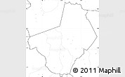 Blank Simple Map of Ogooue-Lolo, no labels