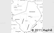 Blank Simple Map of Ogooue-Lolo