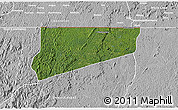Satellite 3D Map of Haut-Como (Medouneu), lighten, desaturated