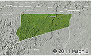 Satellite 3D Map of Haut-Como (Medouneu), lighten, semi-desaturated