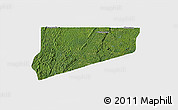 Satellite 3D Map of Haut-Como (Medouneu), single color outside