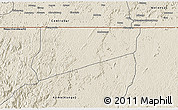 Shaded Relief 3D Map of Haut-Como (Medouneu)