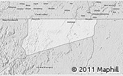 Silver Style 3D Map of Haut-Como (Medouneu)