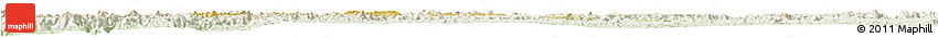 Physical Horizon Map of Haut-Como (Medouneu), lighten