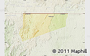 Physical Map of Haut-Como (Medouneu), lighten
