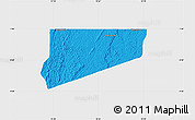 Political Map of Haut-Como (Medouneu), single color outside