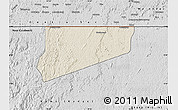 Shaded Relief Map of Haut-Como (Medouneu), desaturated