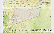 Shaded Relief Map of Haut-Como (Medouneu), physical outside