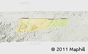 Physical Panoramic Map of Haut-Como (Medouneu), lighten, semi-desaturated