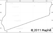 Blank Simple Map of Haut-Como (Medouneu), cropped outside, no labels