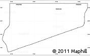 Blank Simple Map of Haut-Como (Medouneu), cropped outside