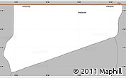 Gray Simple Map of Haut-Como (Medouneu)