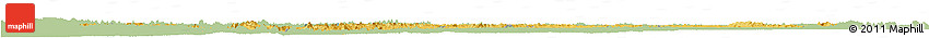 Savanna Style Horizon Map of Wouleu-Ntem, single color outside