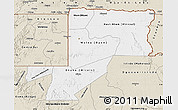 Classic Style Map of Wouleu-Ntem