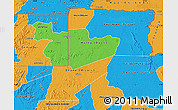 Political Map of Wouleu-Ntem