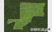 Satellite Map of Wouleu-Ntem, darken