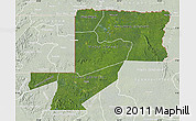 Satellite Map of Wouleu-Ntem, lighten