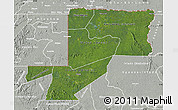 Satellite Map of Wouleu-Ntem, lighten, semi-desaturated