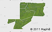 Satellite Map of Wouleu-Ntem, single color outside
