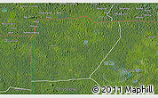 Satellite 3D Map of Ntem (Bitam)