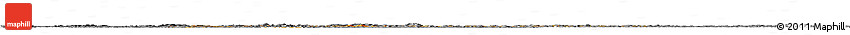 Political Horizon Map of Ntem (Bitam), desaturated
