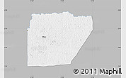 Gray Map of Ntem (Bitam), single color outside