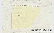 Physical Map of Ntem (Bitam), lighten
