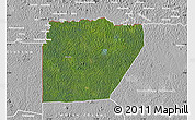 Satellite Map of Ntem (Bitam), lighten, desaturated