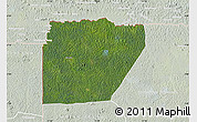 Satellite Map of Ntem (Bitam), lighten