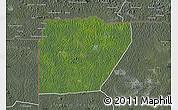 Satellite Map of Ntem (Bitam), semi-desaturated