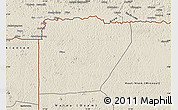 Shaded Relief Map of Ntem (Bitam)