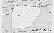 Silver Style Map of Ntem (Bitam)