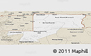 Classic Style Panoramic Map of Wouleu-Ntem