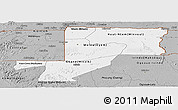 Gray Panoramic Map of Wouleu-Ntem