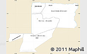 Classic Style Simple Map of Wouleu-Ntem, single color outside