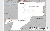 Gray Simple Map of Wouleu-Ntem
