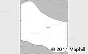Gray Simple Map of Jarra Central