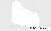 Silver Style Simple Map of Jarra Central