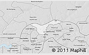 Silver Style 3D Map of Upper Saloum
