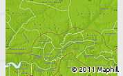 Physical Map of Upper Saloum