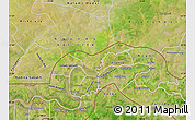Satellite Map of Upper Saloum
