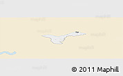 Classic Style Panoramic Map of Upper Saloum, single color outside