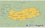 Savanna Style 3D Map of Upper River