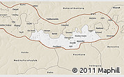 Classic Style 3D Map of Fulladu East