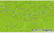 Physical 3D Map of Fulladu East
